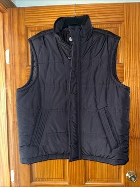 Sonoma Dark Brown Quilted Puffer Vest